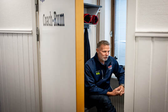 Ishockeytränaren Mats Lusth