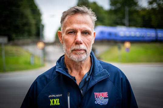 Ishockeytränaren Mats Lusth