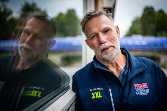 Ishockeytränaren Mats Lusth