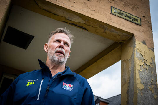 Ishockeytränaren Mats Lusth