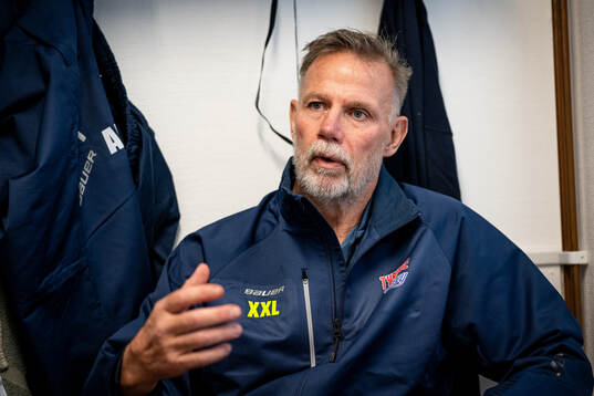 Ishockeytränaren Mats Lusth