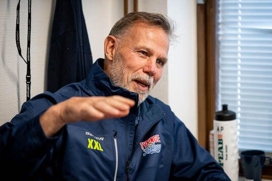 Ishockeytränaren Mats Lusth