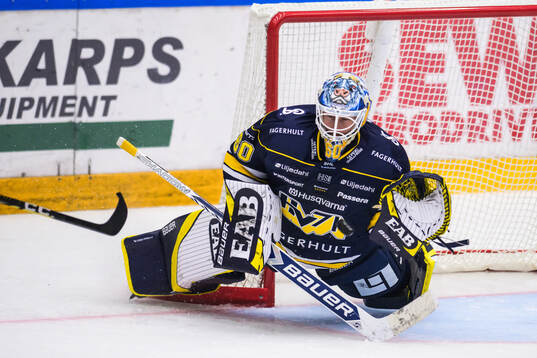 HV71s målvakt Hugo Alnefelt