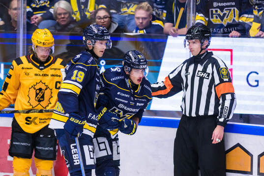 HV71s Herman Hansson har ont