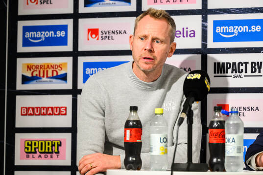 Skellefteås  tränare Robert Ohlsson