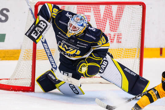 HV71s målvakt Hugo Alnefelt