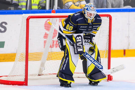 HV71s målvakt Hugo Alnefelt