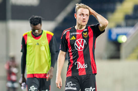 Östersunds Simon Marklund deppar