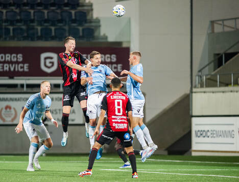 Östersunds Philip Bonde och Gefles Lukas Browning
