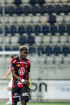 Östersunds Assiedou Yannick Armel Adjoumani deppar
