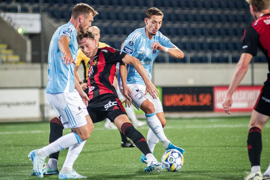 Östersunds Albin Sporrong och Gefles Lukas Browning