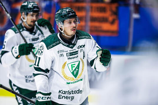 Färjestads Joakim Nygård jublar