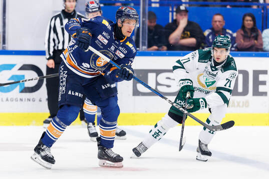 Växjös Otto Koivula och Färjestads Viktor Lodin