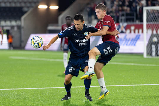 Utsiktens Predrag Randelovic och Örgrytes Anton Andreasson