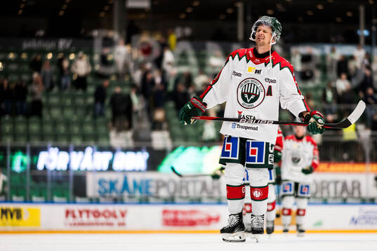 Frölundas Nicklas Lasu deppar