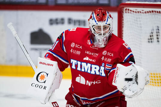 Timrås målvakt Tim Juel