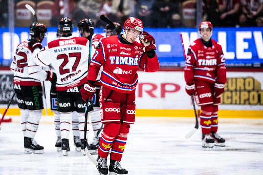Timrås Oliver Johansson deppar