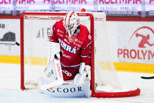 Timrås målvakt Jacob Johansson