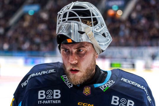 Djurgårdens målvakt Viktor Andrén