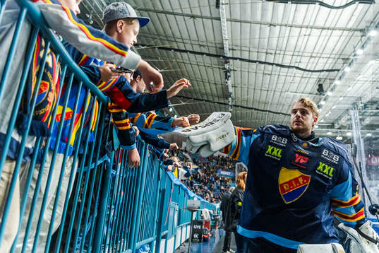Djurgårdens målvakt Hugo Hävelid