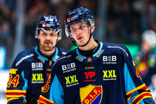 Djurgårdens Hugo Blixt deppar