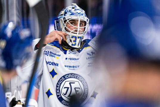 Leksands målvakt Jakob Hellsten