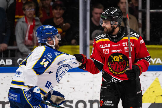 Leksands Oskar Lang och Luleås Frederic Allard