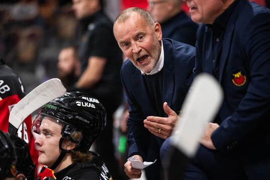 Luleås tränare Thomas Berglund