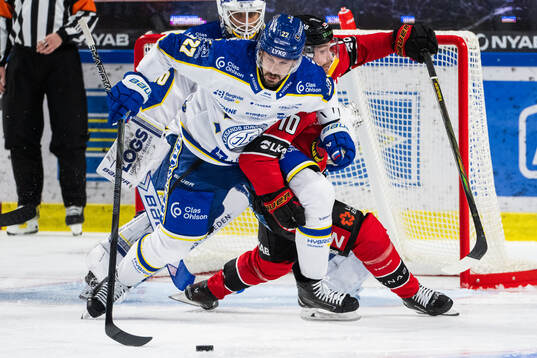 Leksands Marek Hrivik och Luleås Einar Emanuelsson