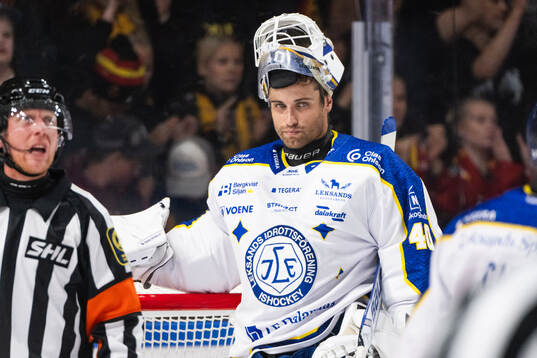 Leksands målvakt Mantas Armalis