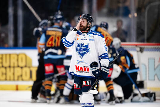Karlskogas Rikard Olsén deppar