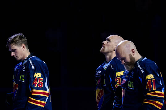 Djurgårdens Hugo Blixt , Daniel Brodin och Patrick Thoresen