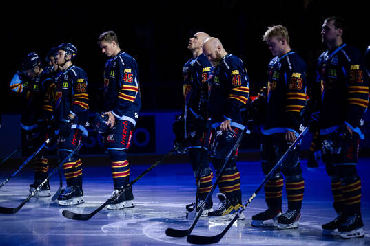 Djurgårdens Hugo Blixt , Daniel Brodin och Patrick Thoresen