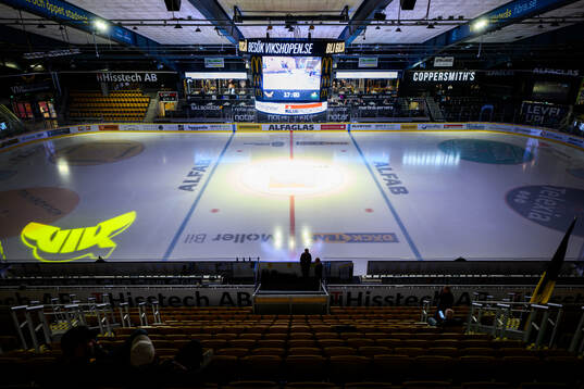 Interiör vy av ABB Arena