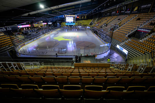 Interiör vy av ABB Arena