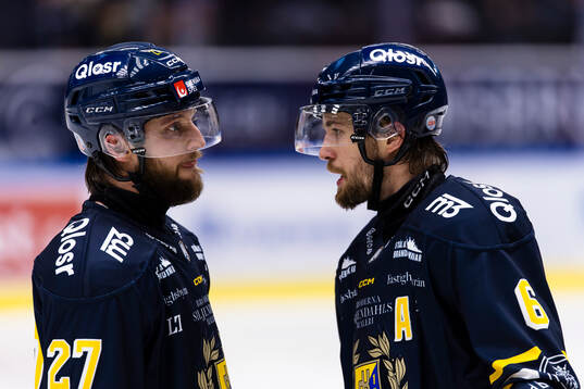 Södertäljes Daniel Norbe och Olli Vainio