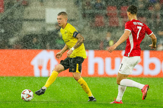 ALKMAAR - 25-09-2024, AFAS Stadium. UEFA Europa League,