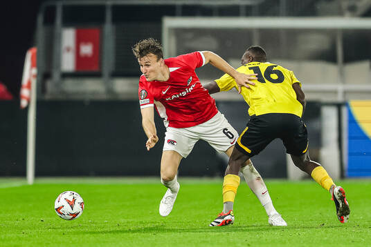 ALKMAAR - 25-09-2024, AFAS Stadium. UEFA Europa League,