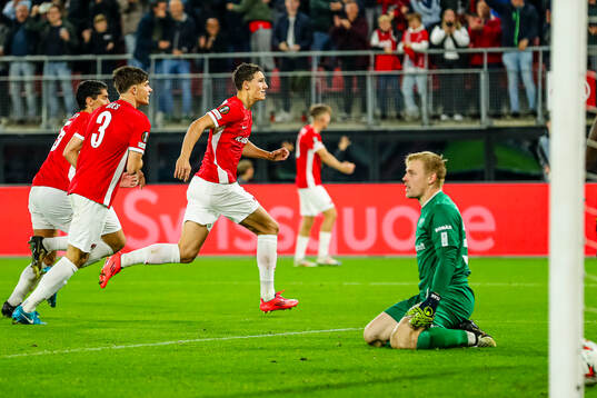 ALKMAAR - 25-09-2024, AFAS Stadium. UEFA Europa League,