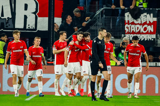 ALKMAAR - 25-09-2024, AFAS Stadium. UEFA Europa League,