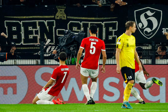 ALKMAAR - 25-09-2024, AFAS Stadium. UEFA Europa League,