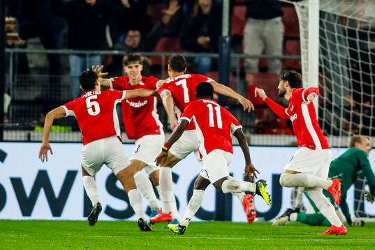 ALKMAAR - 25-09-2024, AFAS Stadium. UEFA Europa League,