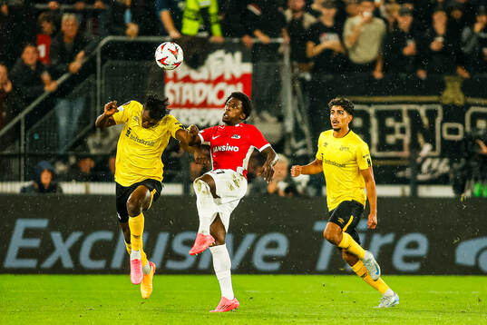 ALKMAAR - 25-09-2024, AFAS Stadium. UEFA Europa League,