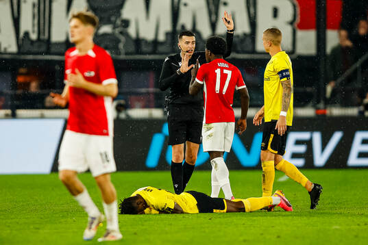 ALKMAAR - 25-09-2024, AFAS Stadium. UEFA Europa League,