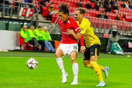 ALKMAAR - 25-09-2024, AFAS Stadium. UEFA Europa League,