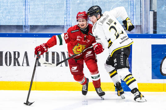 Moras Fabian Ilestedt och AIKs Oliver Tärnström