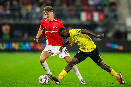ALKMAAR - 25-09-2024, AFAS Stadium. UEFA Europa League,