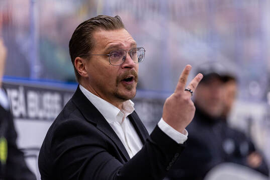 Björklövens tränare Björn Hellkvist