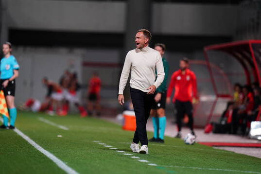 Coach Martin Sjögren of Hammarby