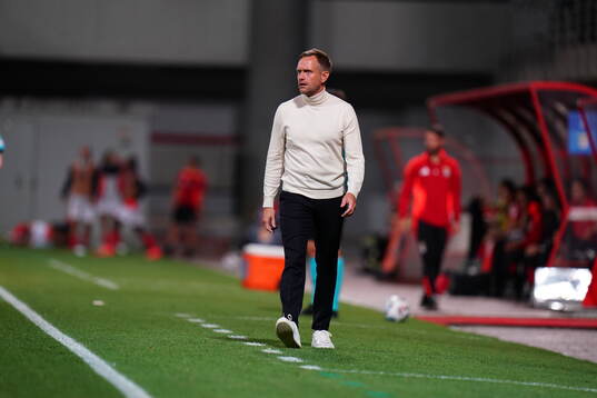 Coach Martin Sjögren of Hammarby